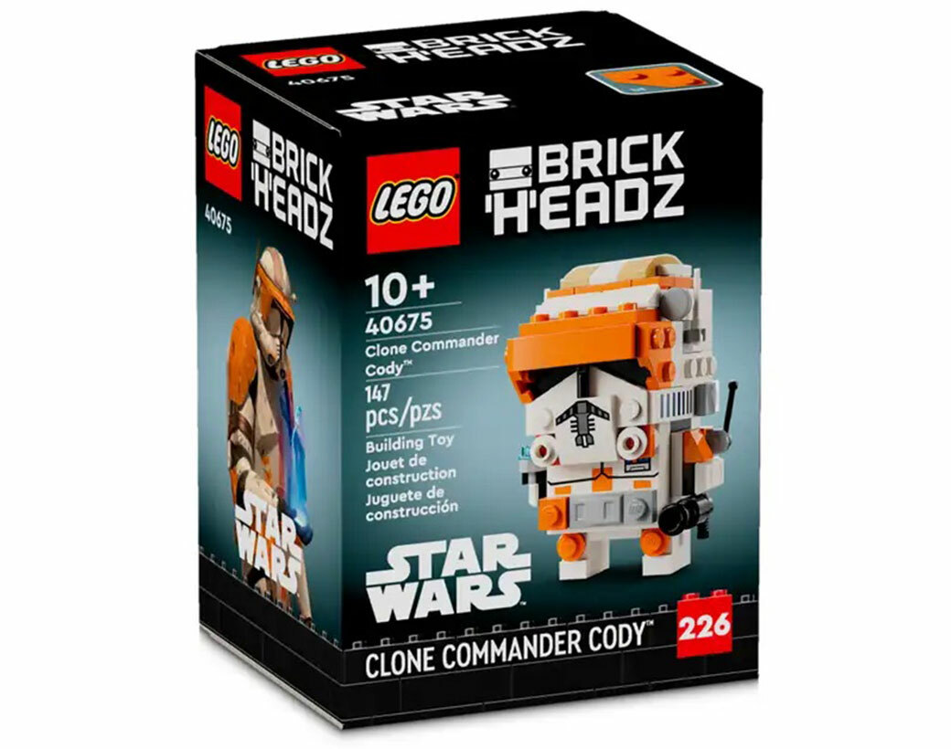 [飛米樂高積木專賣店] LEGO 40675 大頭系列  寇迪 指揮官 Cody