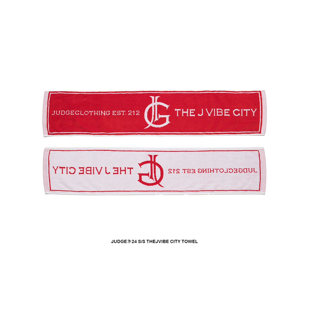 JUDGE®️24 SUMMER TJVC SPORT TOWEL [ 紅色 ]