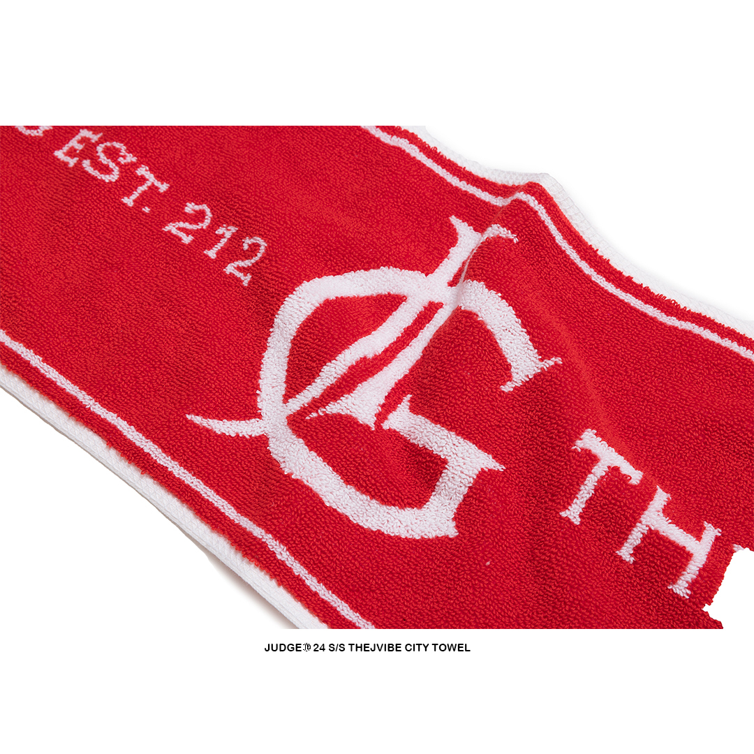 JUDGE®️24 SUMMER TJVC SPORT TOWEL [ 紅色 ]