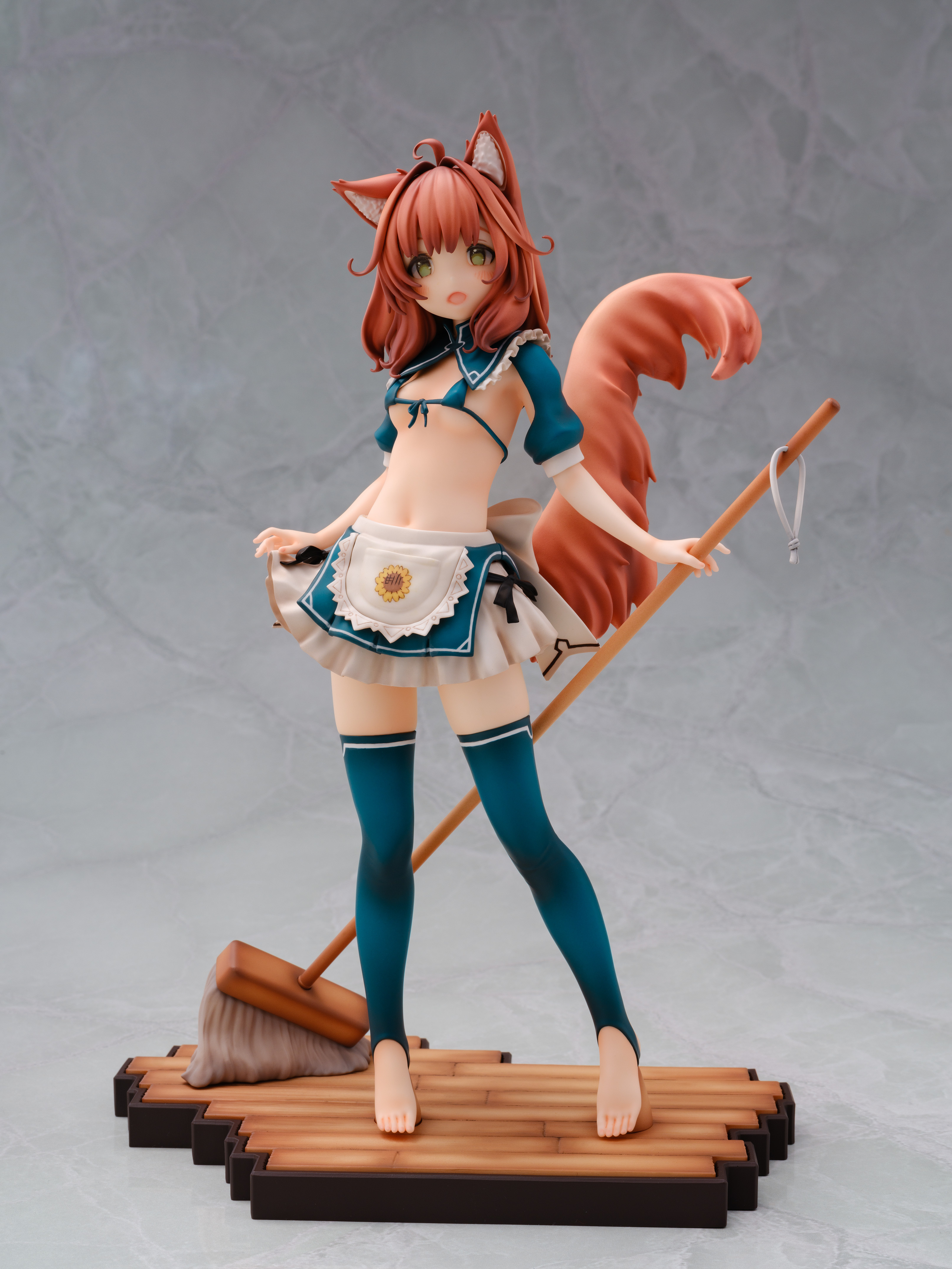 「R18.Japan」「預購」日版 Daiki Kougyo けもみみ女僕 キキーモラ さわやか鮫肌原創角色 1/8 PVC Figure (只限成年人購買)