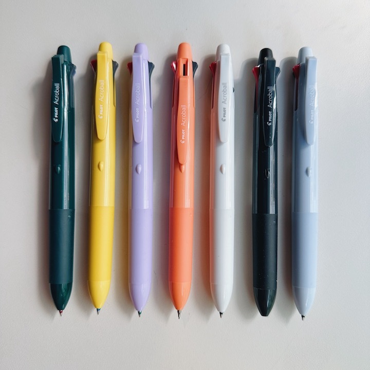 百樂 Acroball 4+1多色輕油筆（0.5mm/0.7mm）｜日本PILOT