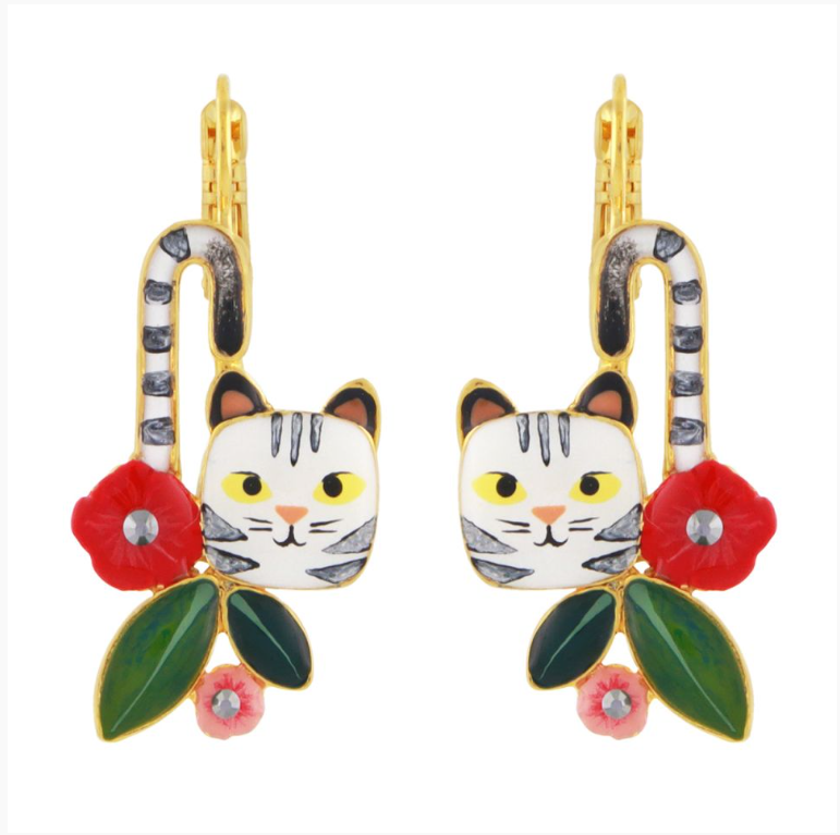 Taratata BILLY LEVER BACK EARRINGS FANTAISIE - T24-07739-201