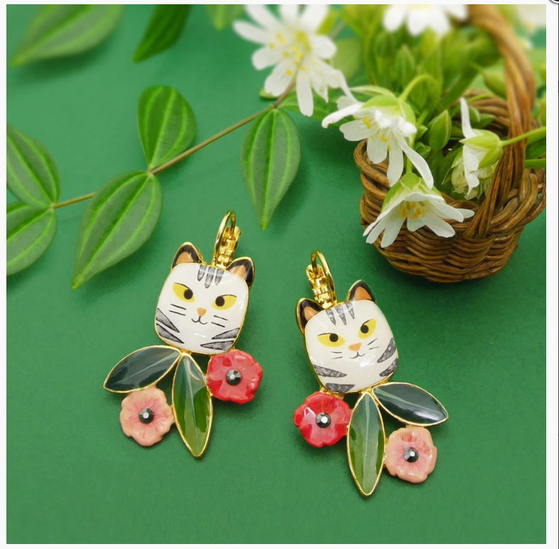 Taratata BILLY LEVER BACK EARRINGS FANTAISIE - T24-07738-201