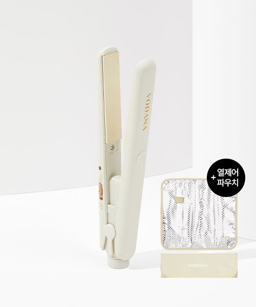 [ VODANA ] Pocket Mini Flat Iron #Ivory Mood