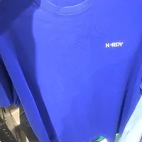 [S] NERDY BLENK SMALL LOGO S/S T-SHIRT (24SS),ROYAL BLUE, PNEU24ST042606 [FINAL SALE] (SN442)