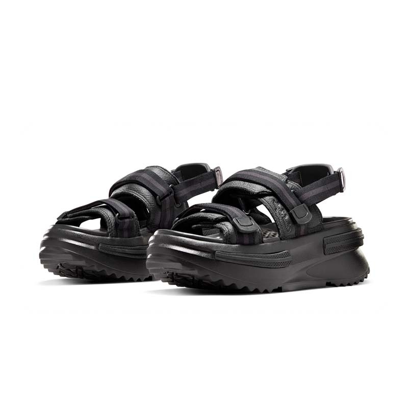 CONVERSE RUN STAR UTILITY SANDAL CX SLIP 涼鞋 女鞋 黑色 A06480C [台灣現貨]
