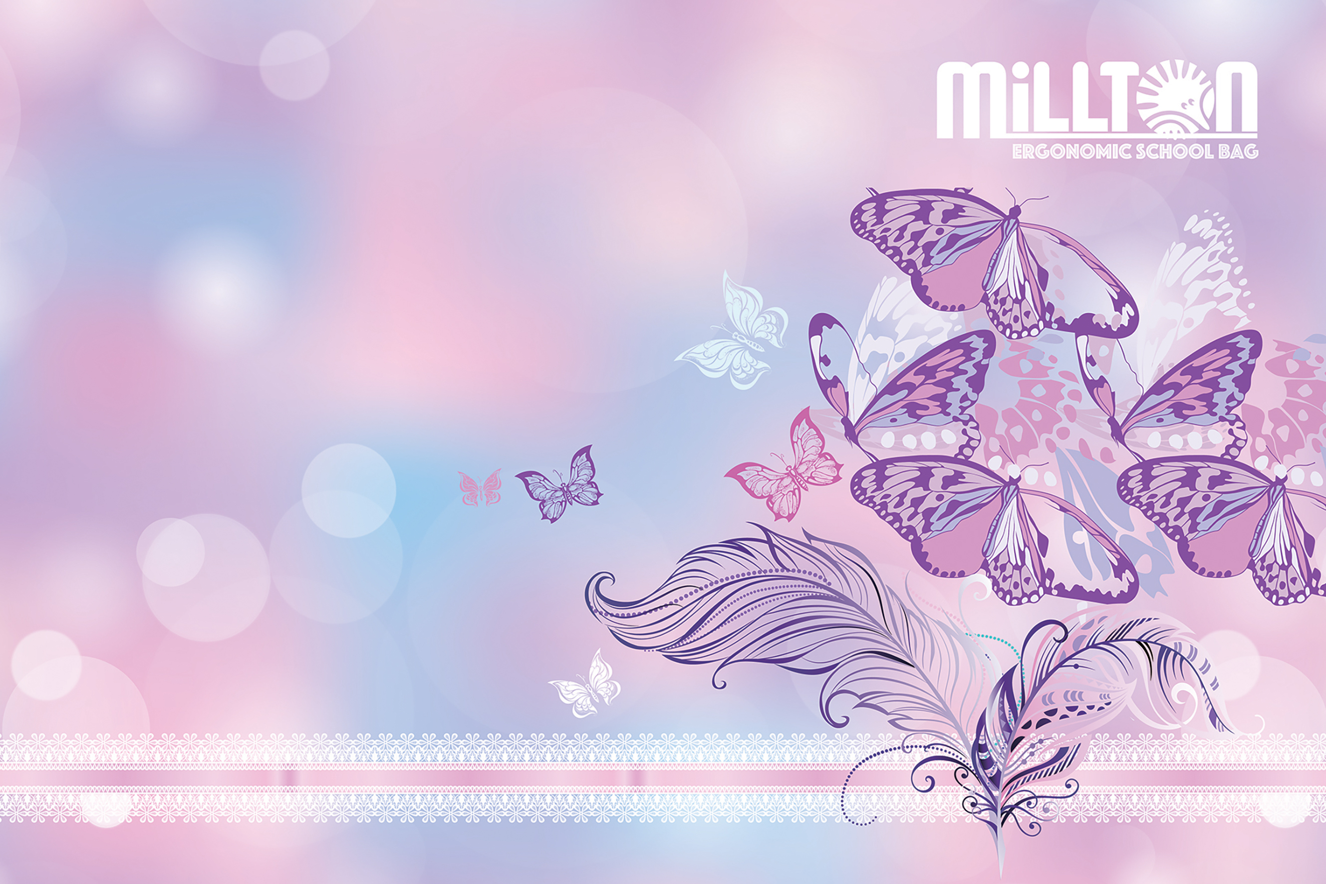 貼心餐墊 - Fantasy Butterfly