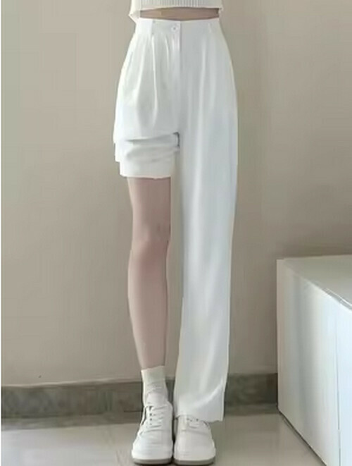 熱賣西裝褲【白色】【S-XL碼】（下單後請聯絡客服確認發貨尺碼）