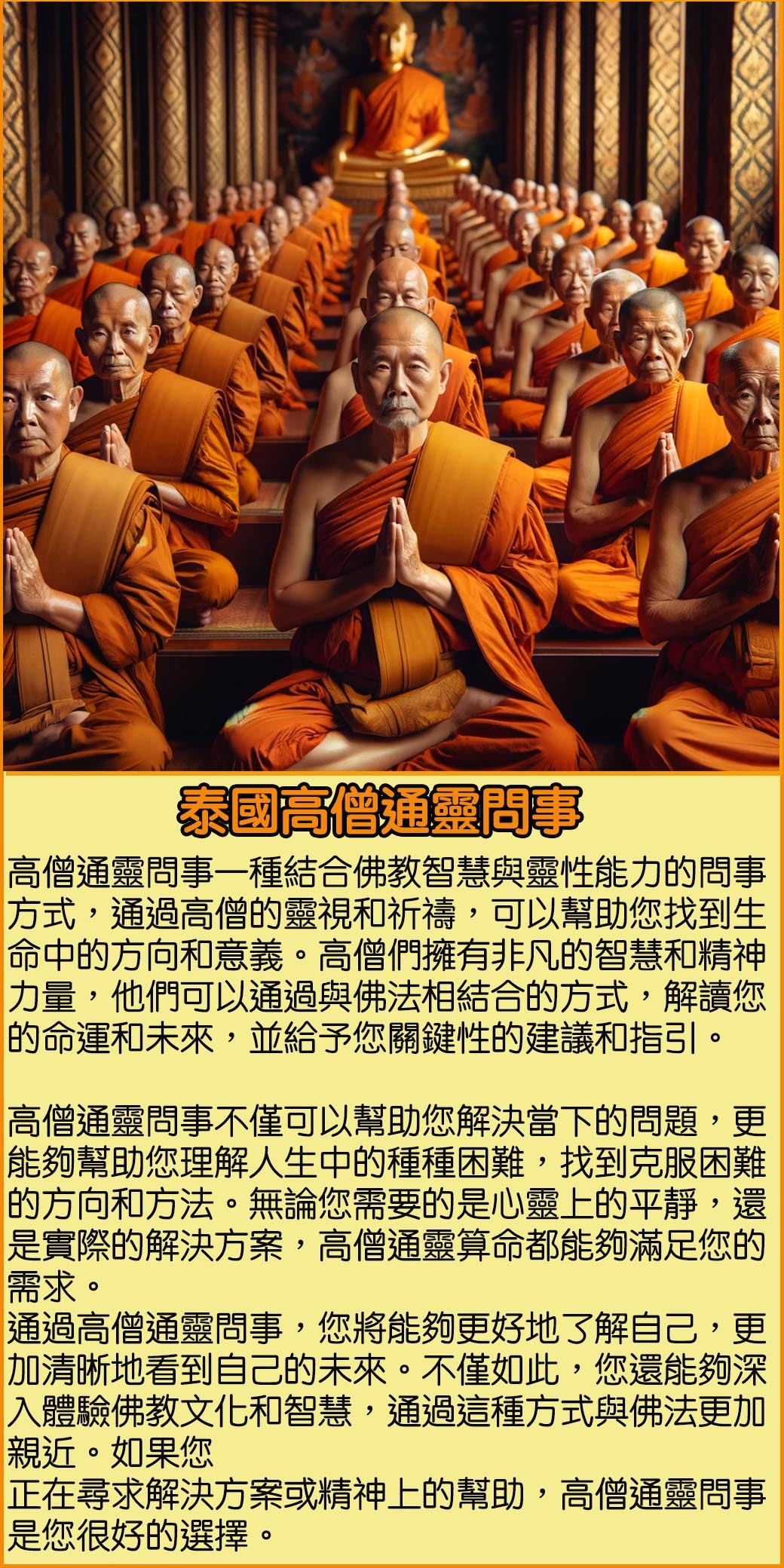 BOBI好運佛堂 高僧通靈算命