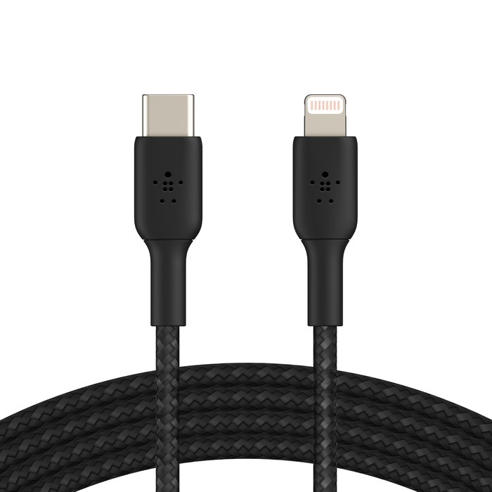 Belkin Braided USB-C to USB-A 充電傳輸線 1米 黑色