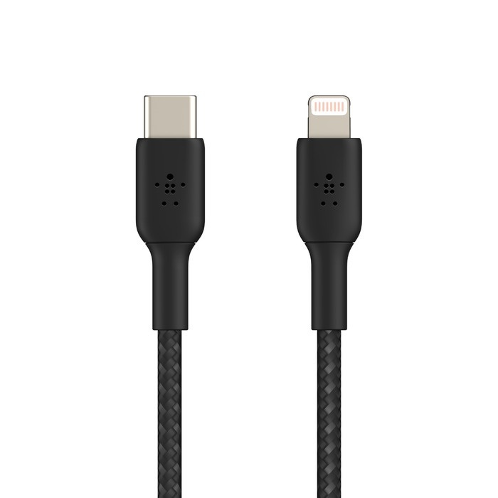 Belkin Braided USB-C to USB-A 充電傳輸線 1米 黑色