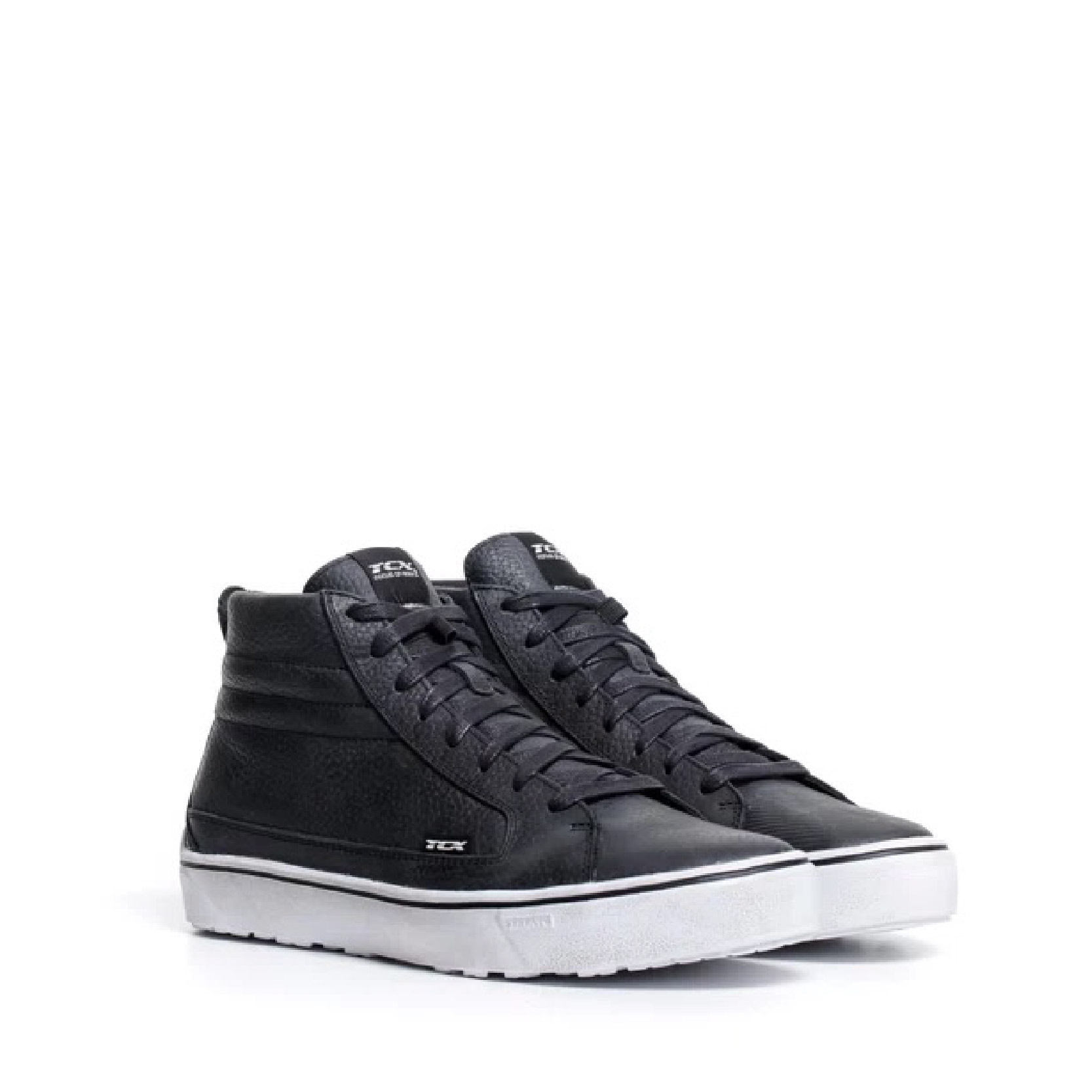TCX STREET 3 WP SHOE BLACK/BLACK WHITE 黑黑白 車靴 休閒靴