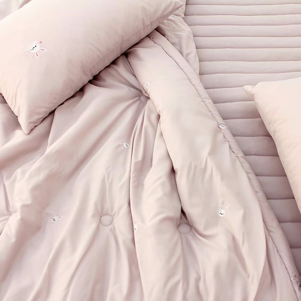 KQ2511 刺繡小兔子頭像