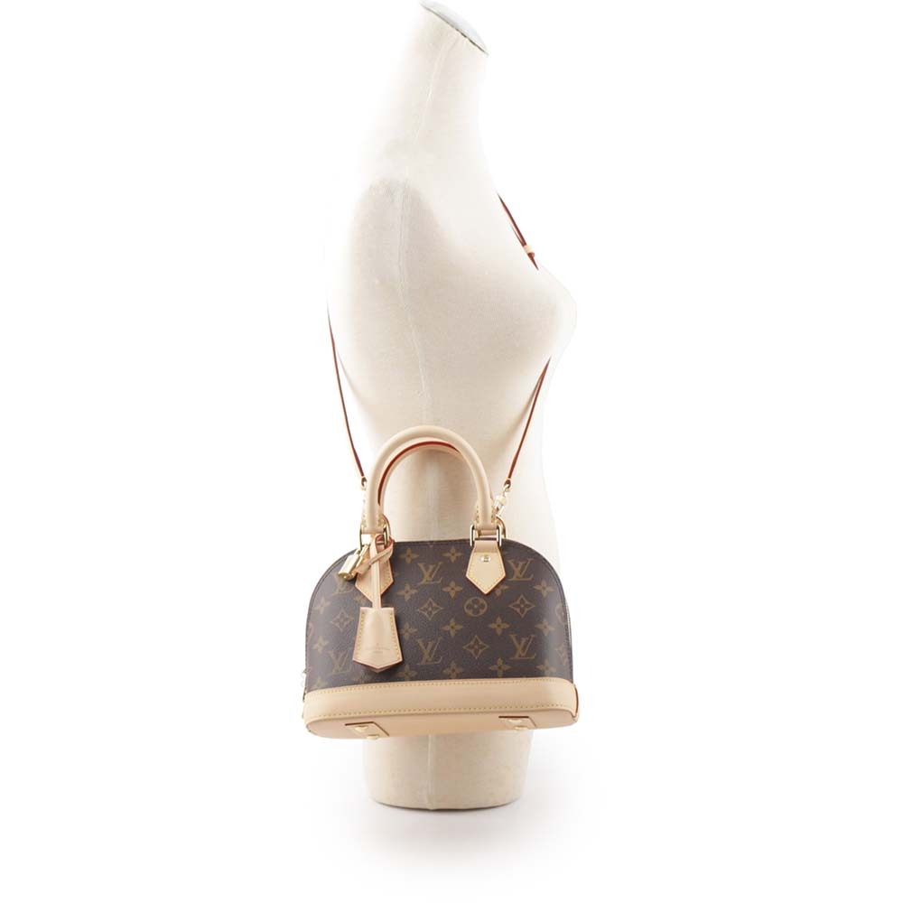 【Louis Vuitton / LV】Monogram Alma BB手提/斜背包 M46990