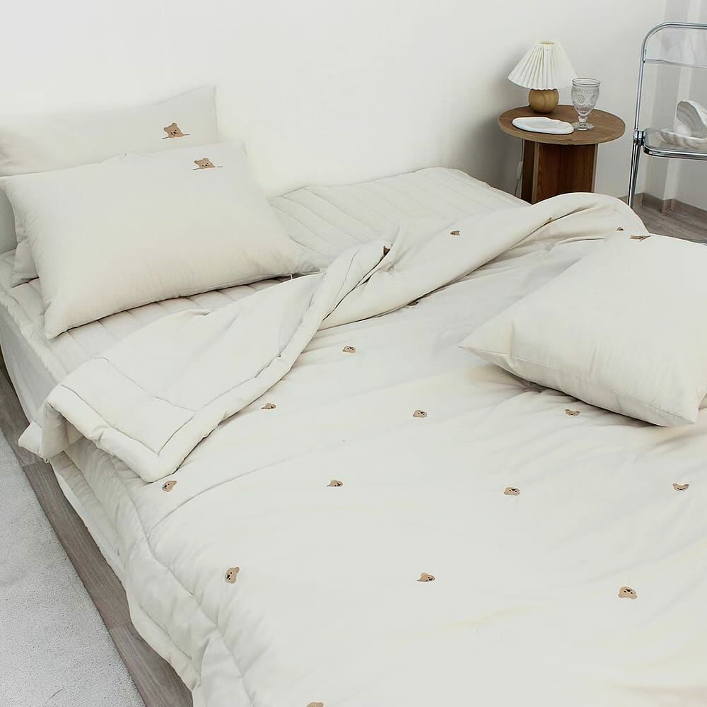 KQ2512 刺繡小熊頭像