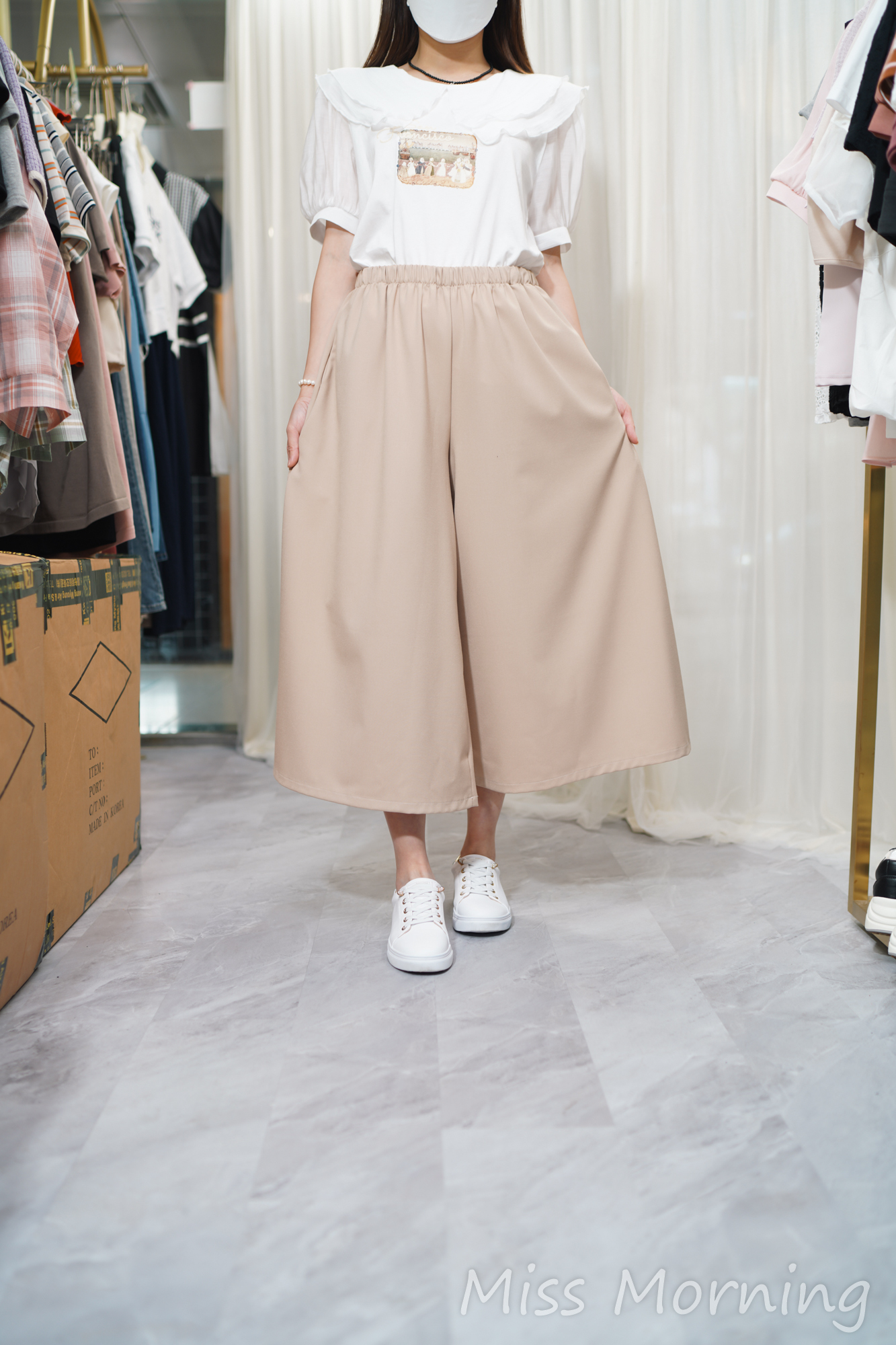 抵著免燙悠閑西褲(13882)