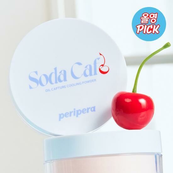 Peripera Soda Cafe Collection Oil Capture Cooling Powder 11g