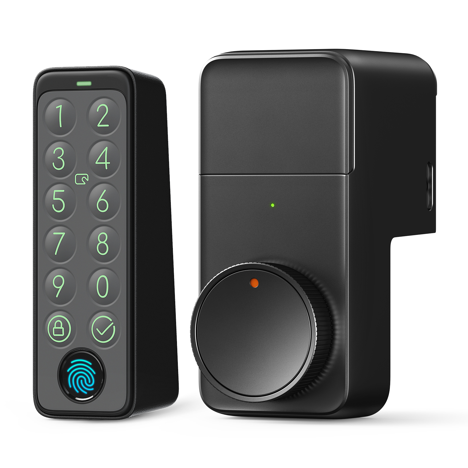 SwitchBot Smart Lock Pro combo套裝1【智能門鎖】+ Keypad Touch 【指紋密碼鎖配置】