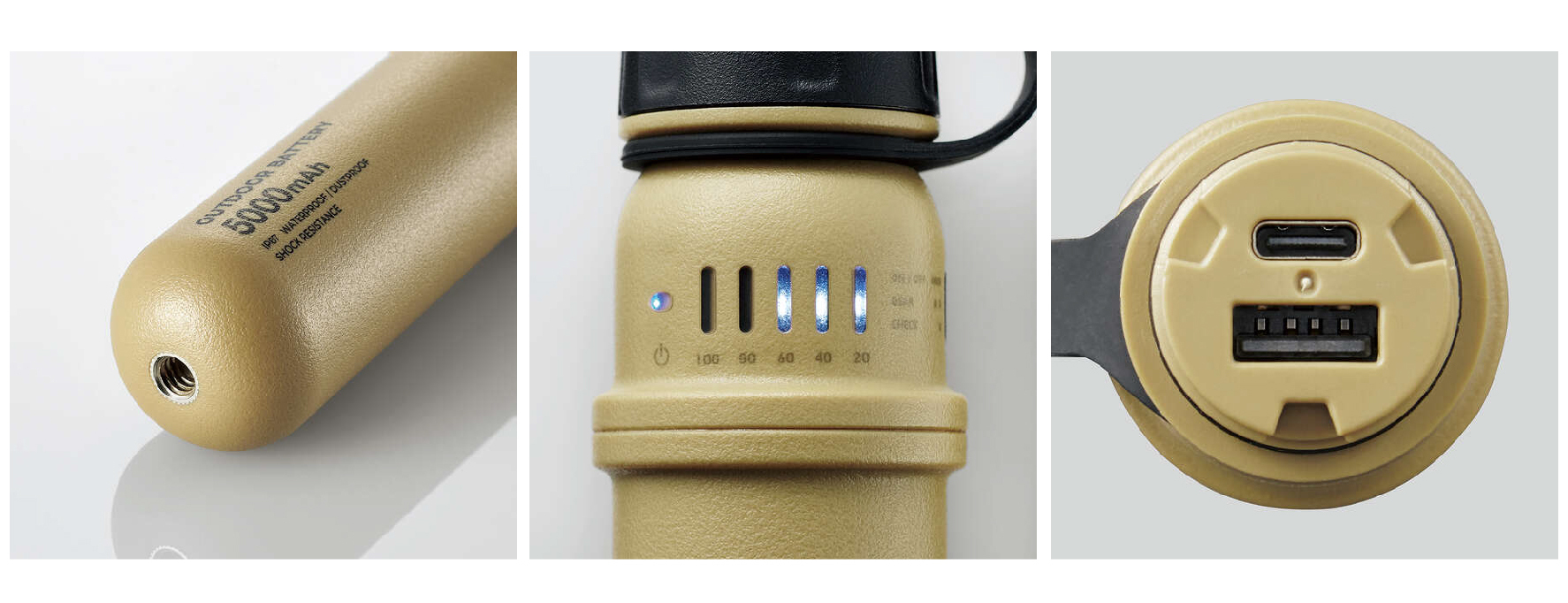 日本elecom行動電源尿袋充電器快充差電