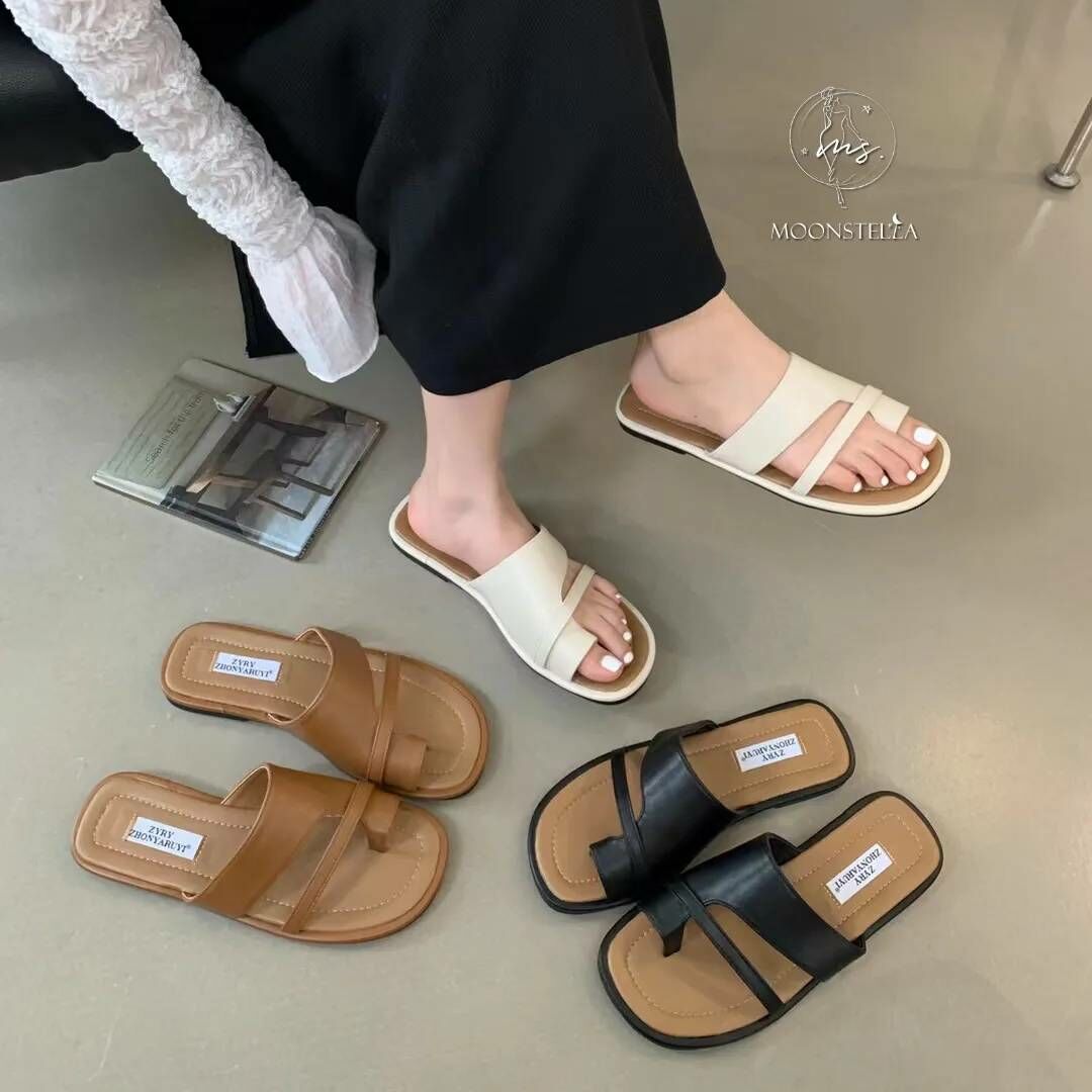 韓版套趾包覆拖鞋