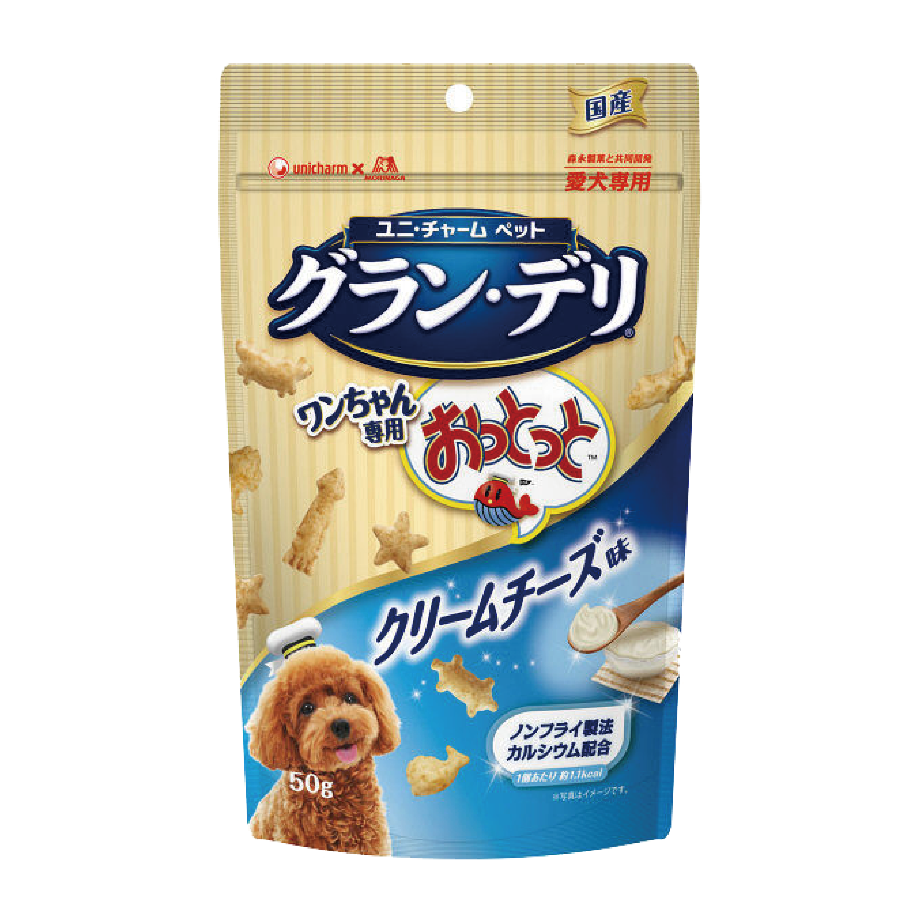 Unicharm｜香脆奶油芝士魚仔餅 50g (UIC-4184)