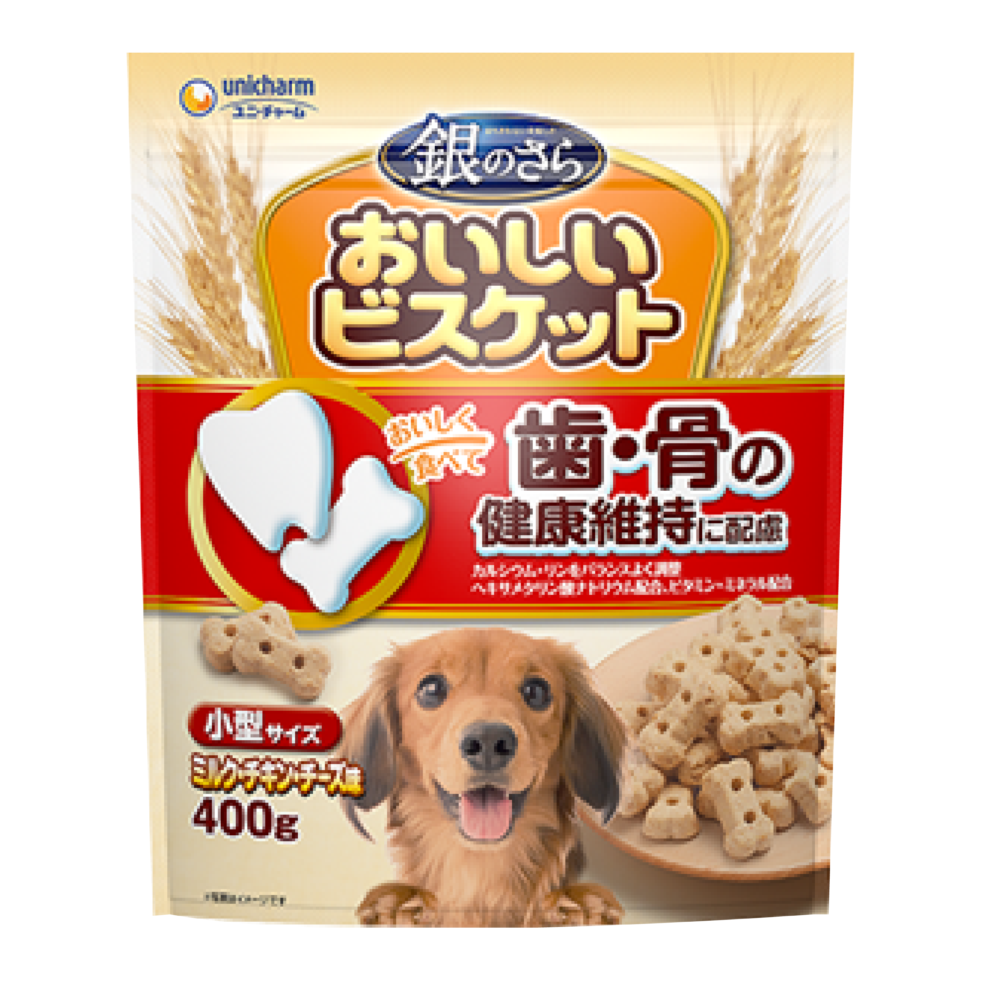 Unicharm｜健齒芝味小餅乾 400g (UIC-2485)