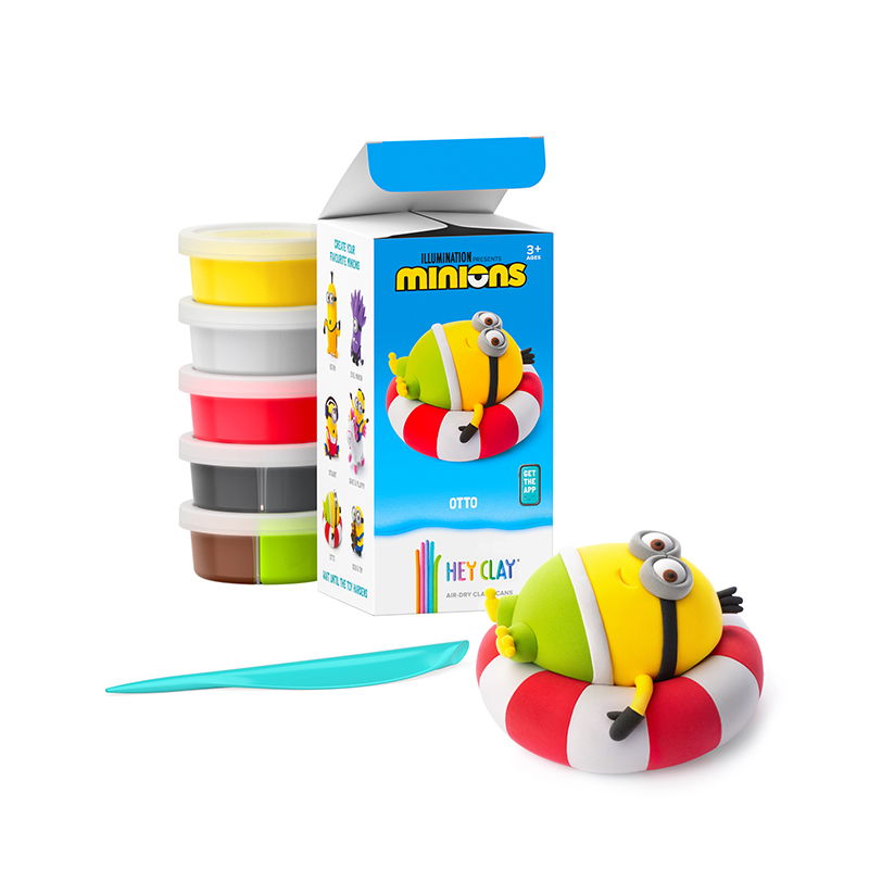 Hey Clay 智塑輕黏土-小小兵聯名-托托(6件組)