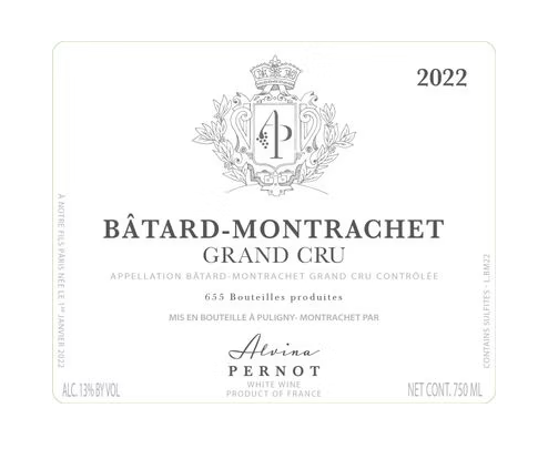 Alvina Pernot Batard Montrachet Grand Cru 2022 (BH96)