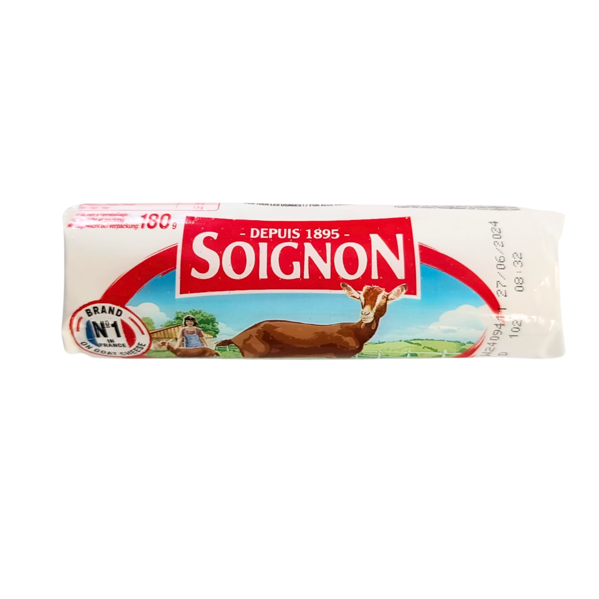 法國聖馬山羊奶芝士 Sotgnon Sainte Maure Goat Cheese 180g克 /包 (0-4C)