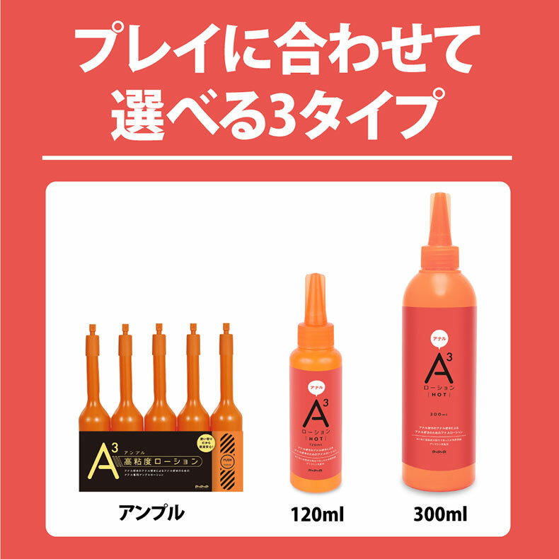 P.P.P|熱感|A3後庭潤滑液|潤滑液