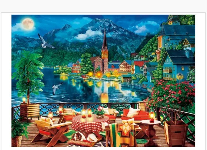 奧茲工作室-哈爾施塔特湖畔的夜晚 (世界最小)