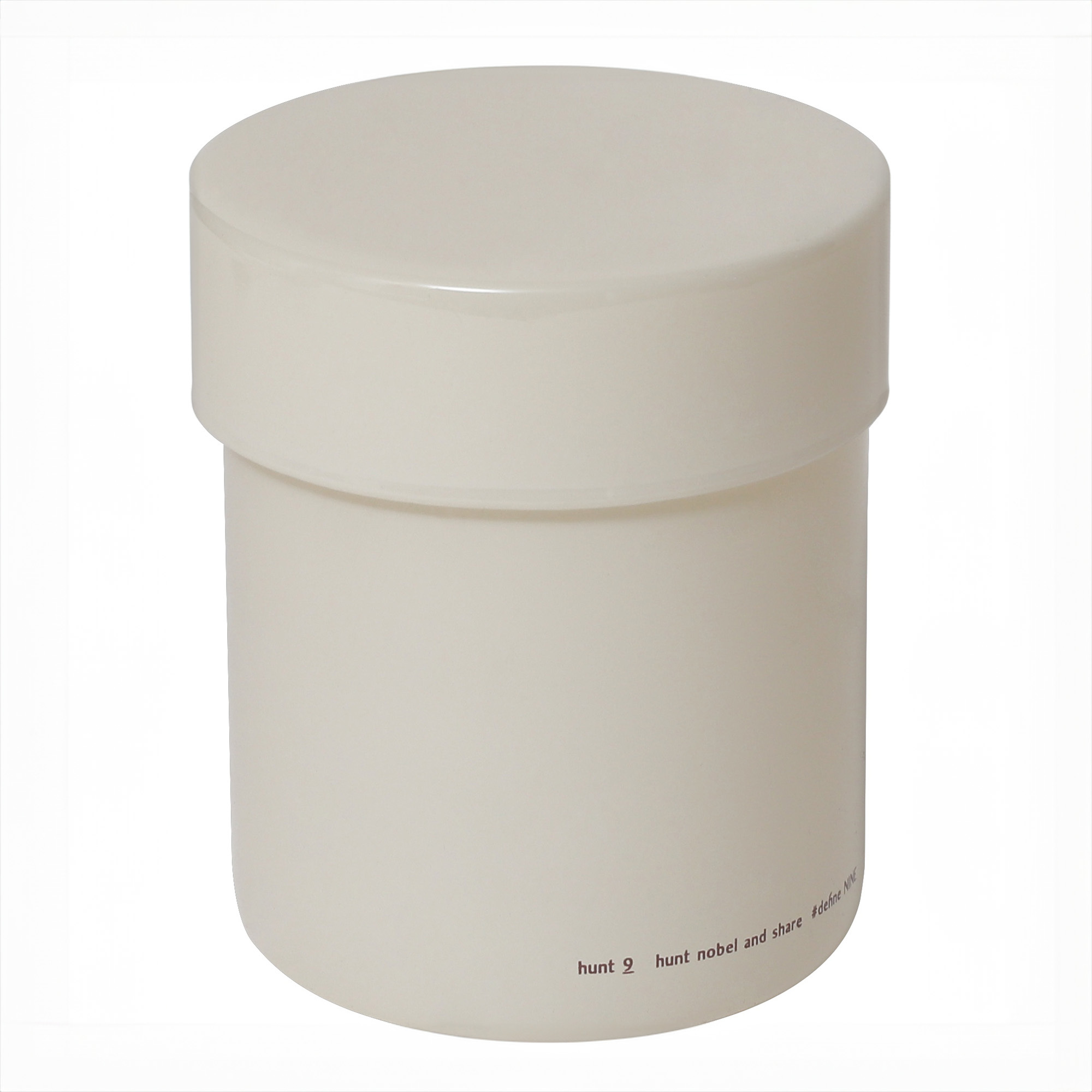 日本 HUNT9 Carina 玻璃瓶器【香草白】