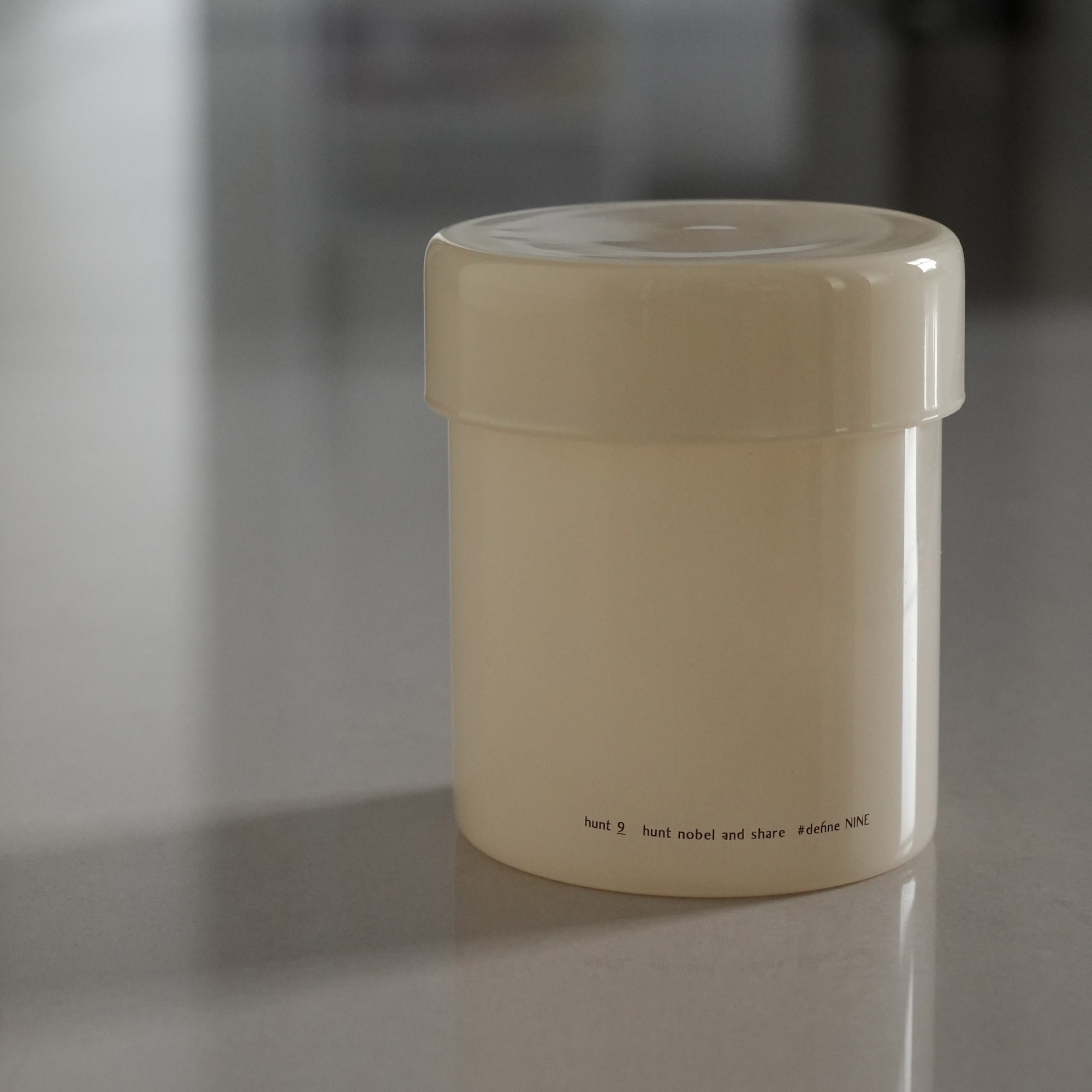 日本 HUNT9 Carina 玻璃瓶器【香草白】