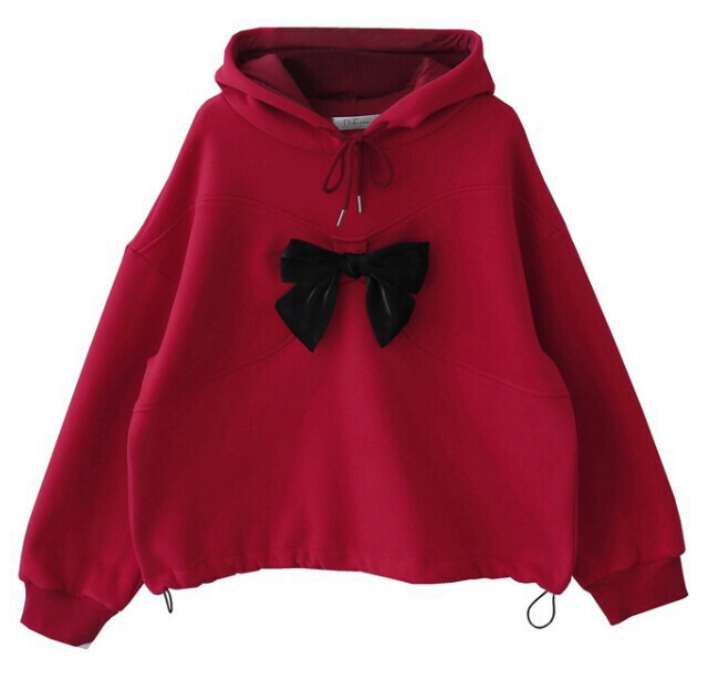 熱賣連帽百搭衛衣【紅色】【S碼-M碼】（下單後請聯絡客服確認發貨尺碼）