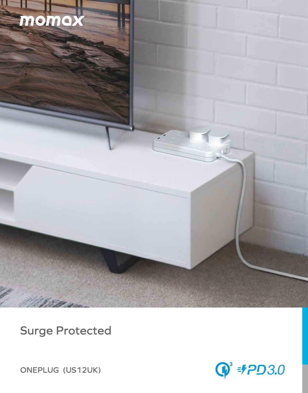 Momax OnePlug 6位排插+1C2A 20W