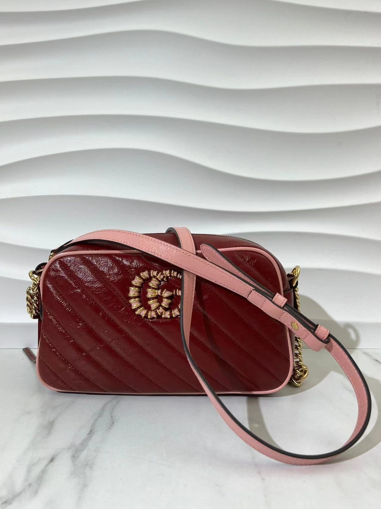 紅色馬蒙相機包