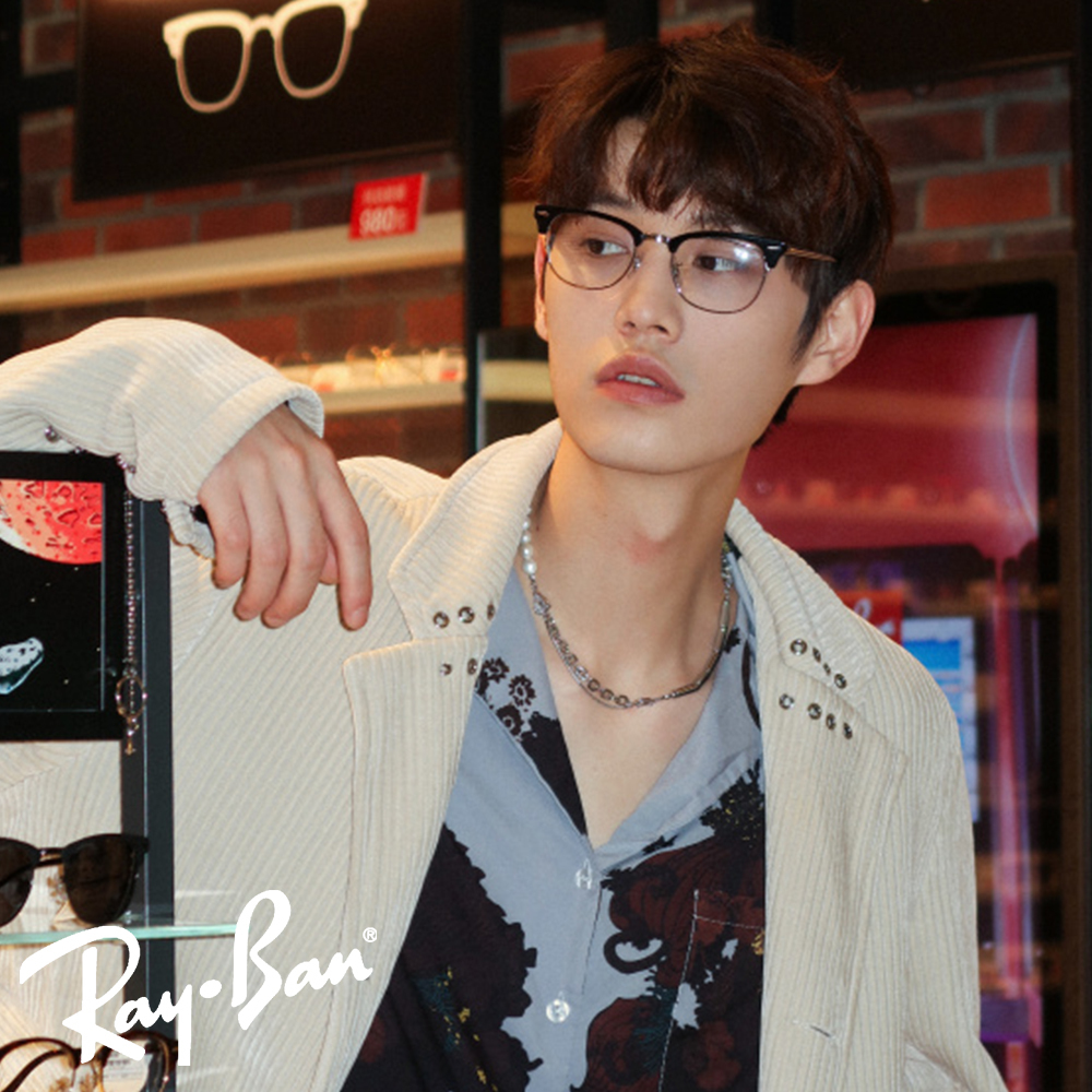 【RayBan】RB5154 2000-53mm 眉框光學眼鏡 #Clubmaster系列♣