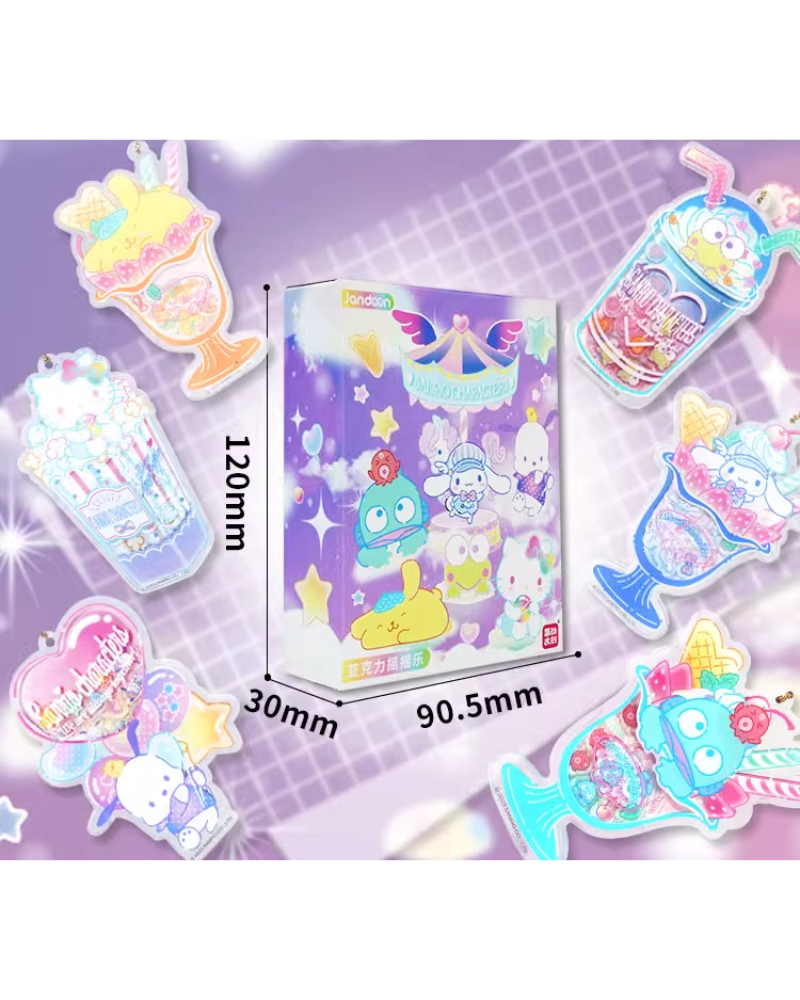 Sanrio Characters 炫彩系列亞加力搖搖樂掛飾盲抽