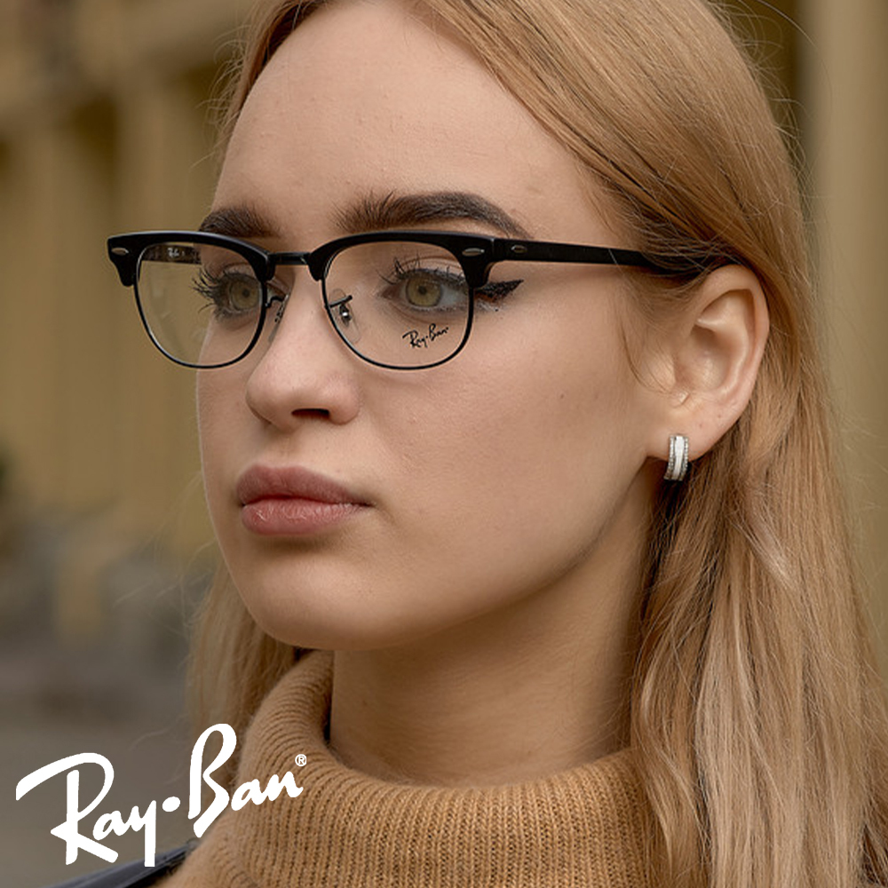 【RayBan】RB5154 2077-53mm 眉框光學眼鏡 ♥ #Clubmaster系列