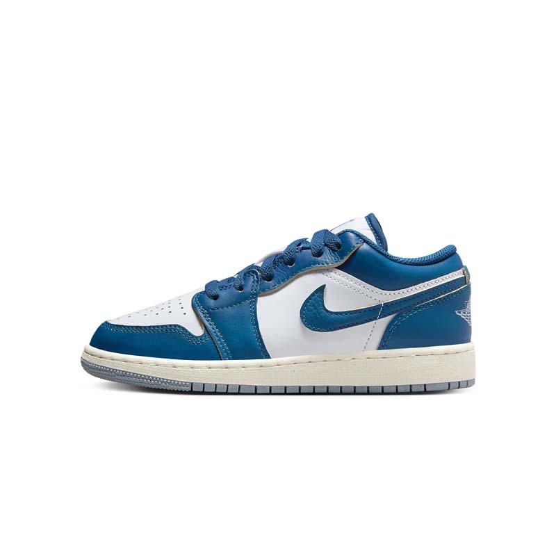 Air Jordan 1 Low "Industrial Blue" GS 軍藍 休閒鞋 女鞋 大童 FN9137-141 [台灣現貨]