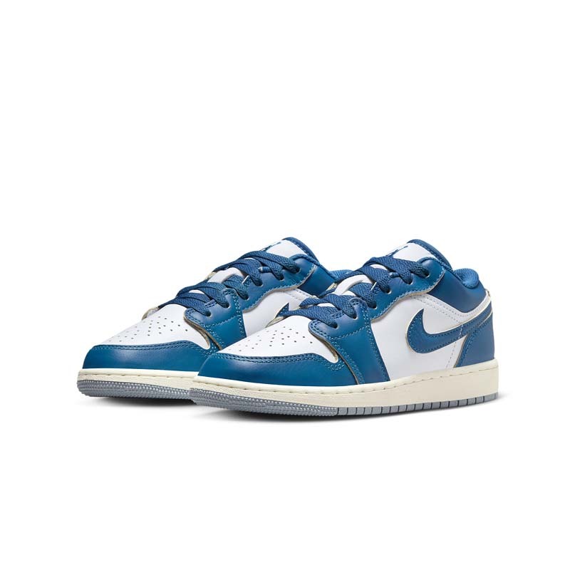 Air Jordan 1 Low "Industrial Blue" GS 軍藍 休閒鞋 女鞋 大童 FN9137-141 [台灣現貨]