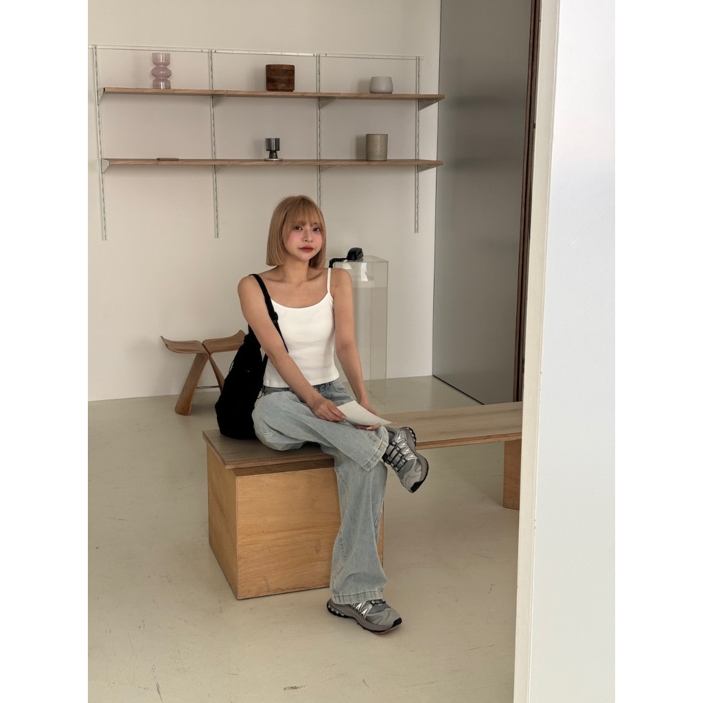 【imfine】低調的百搭 細肩帶罩杯小可愛 #8368