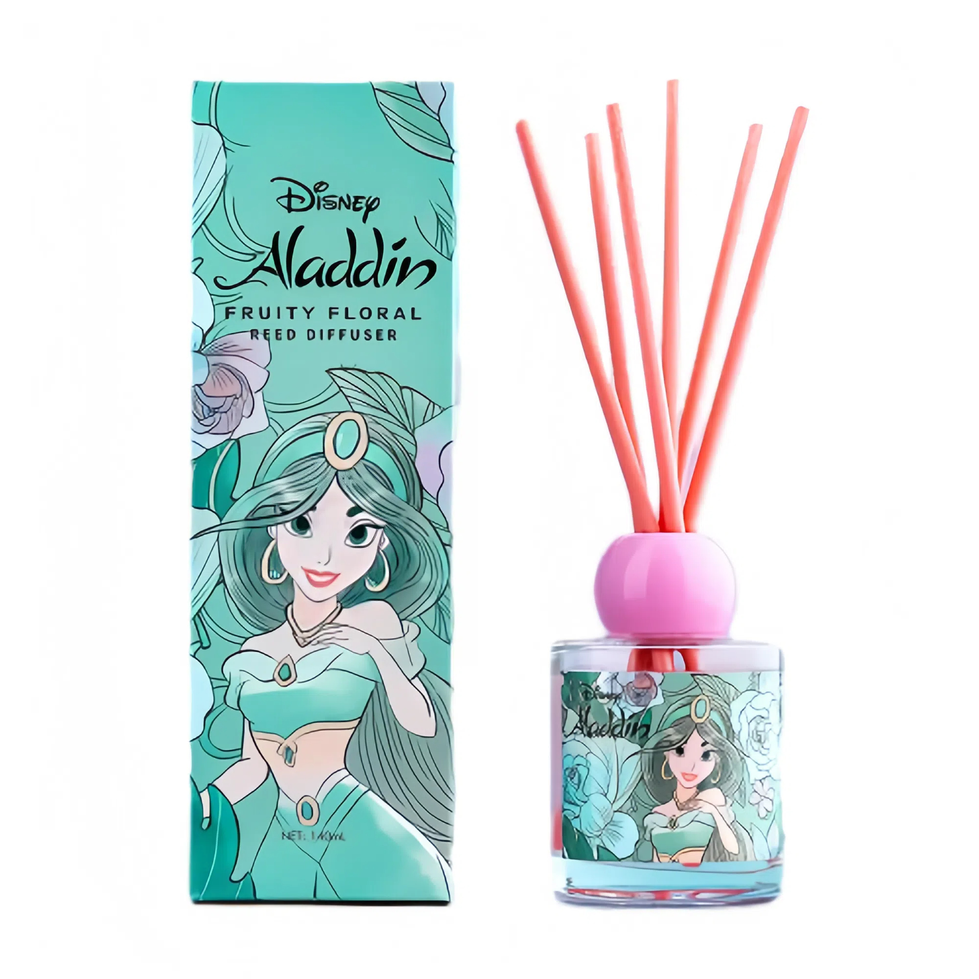 茉莉公主 - 室內香薰棒套裝 (花香果味) 140ml