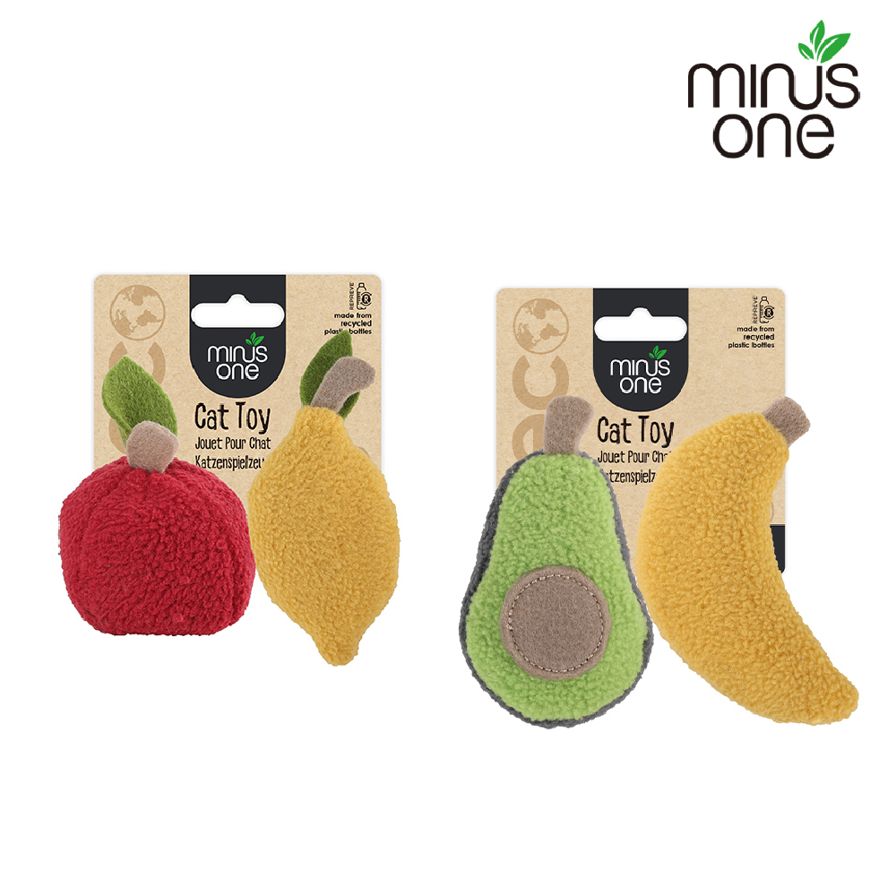Minus One 邁樂思｜造型貓草系列 水果造型貓草玩具
