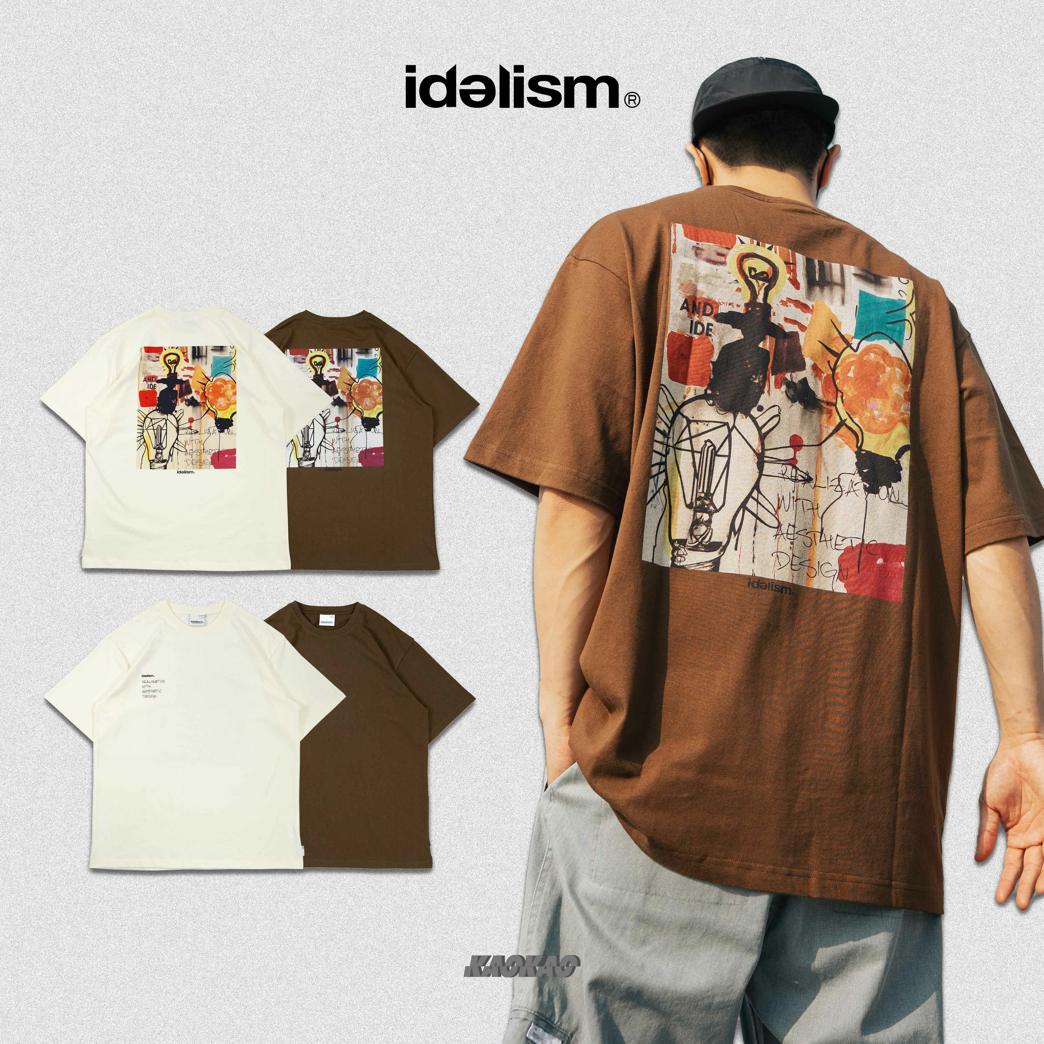 idealism Graffiti Tee / 塗鴉短上衣 【ID24008】