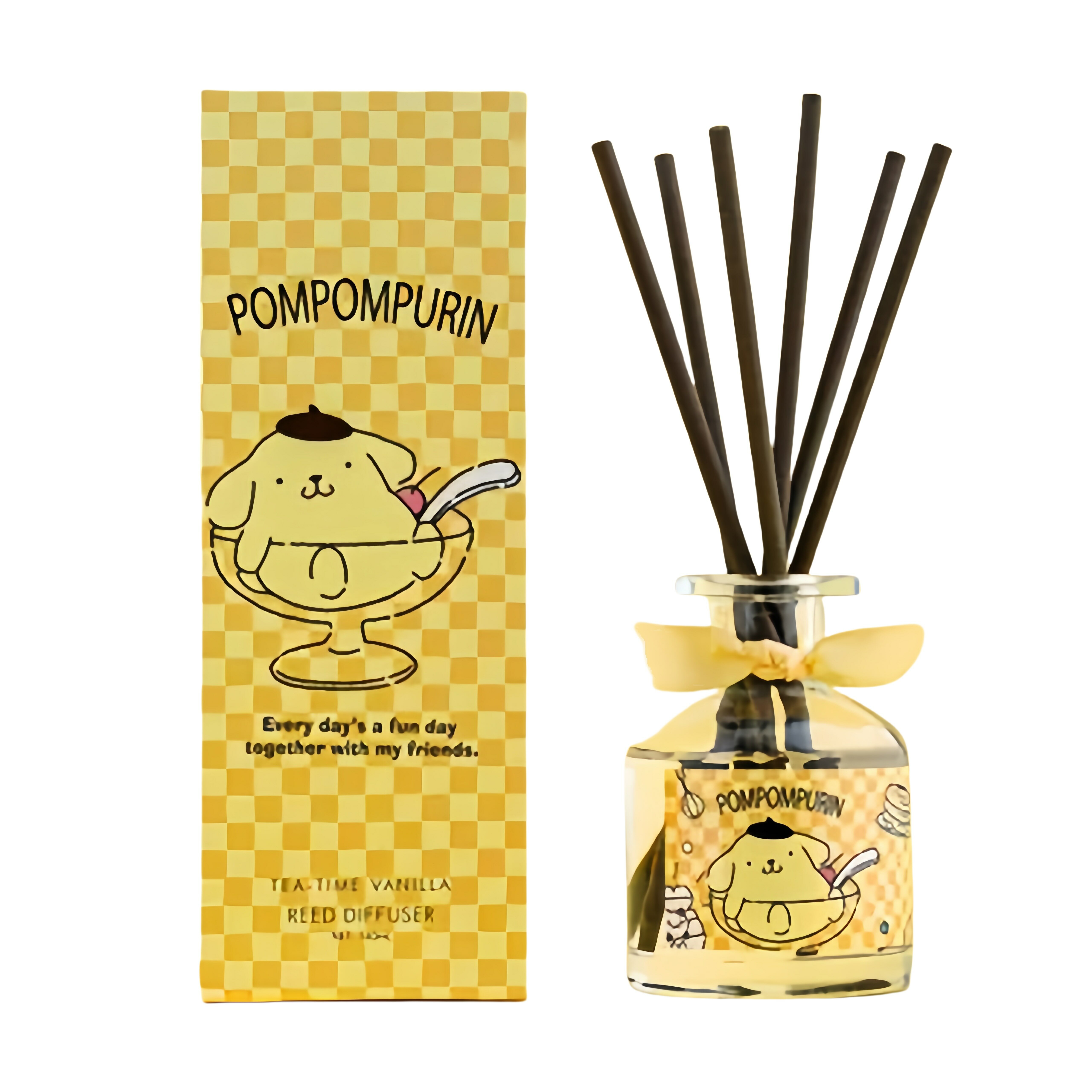 布丁狗 - 室內香薰棒套裝 (香草下午茶) 130ml