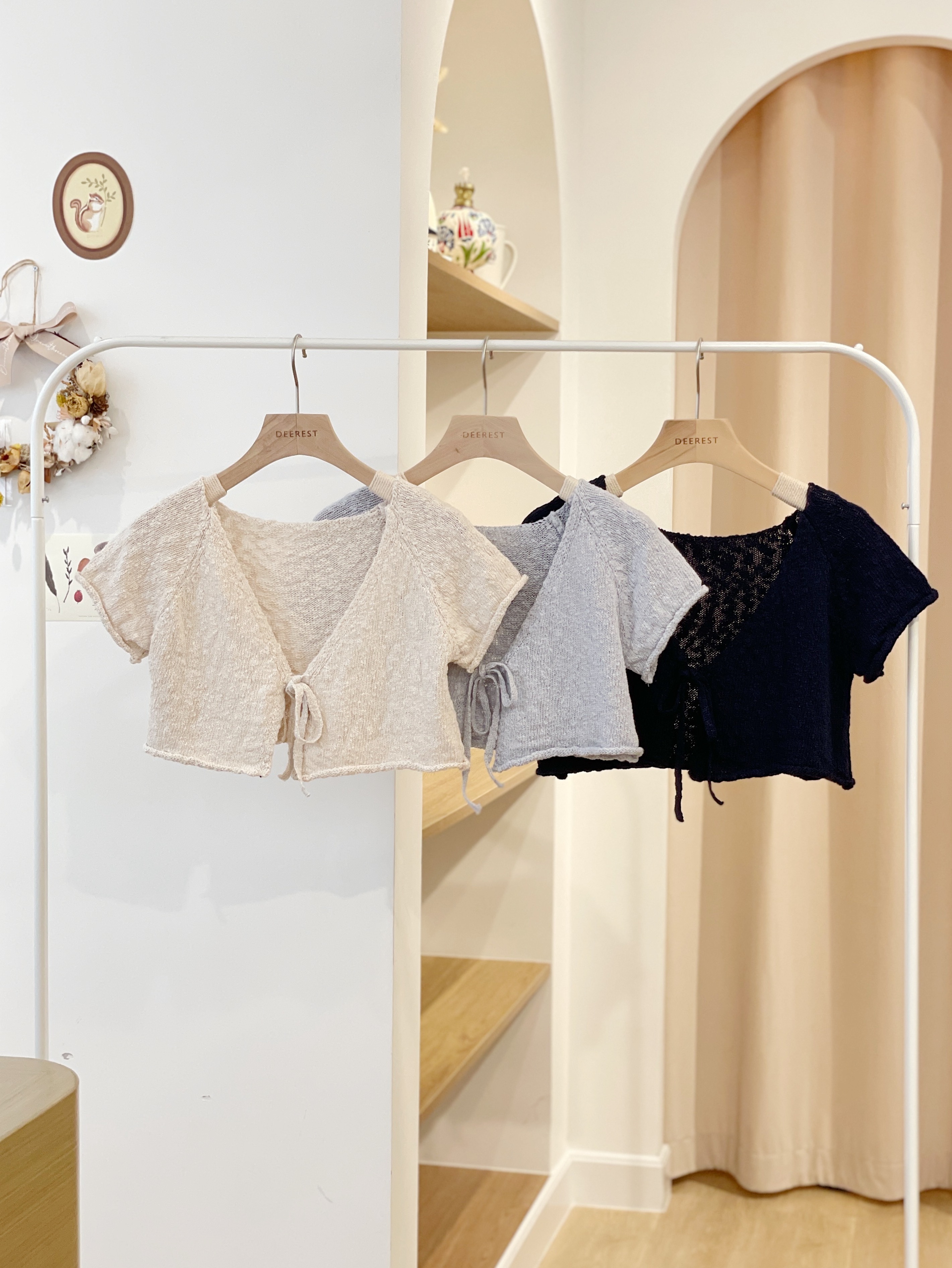 JK185 Valeria Knit Cropped Jacket