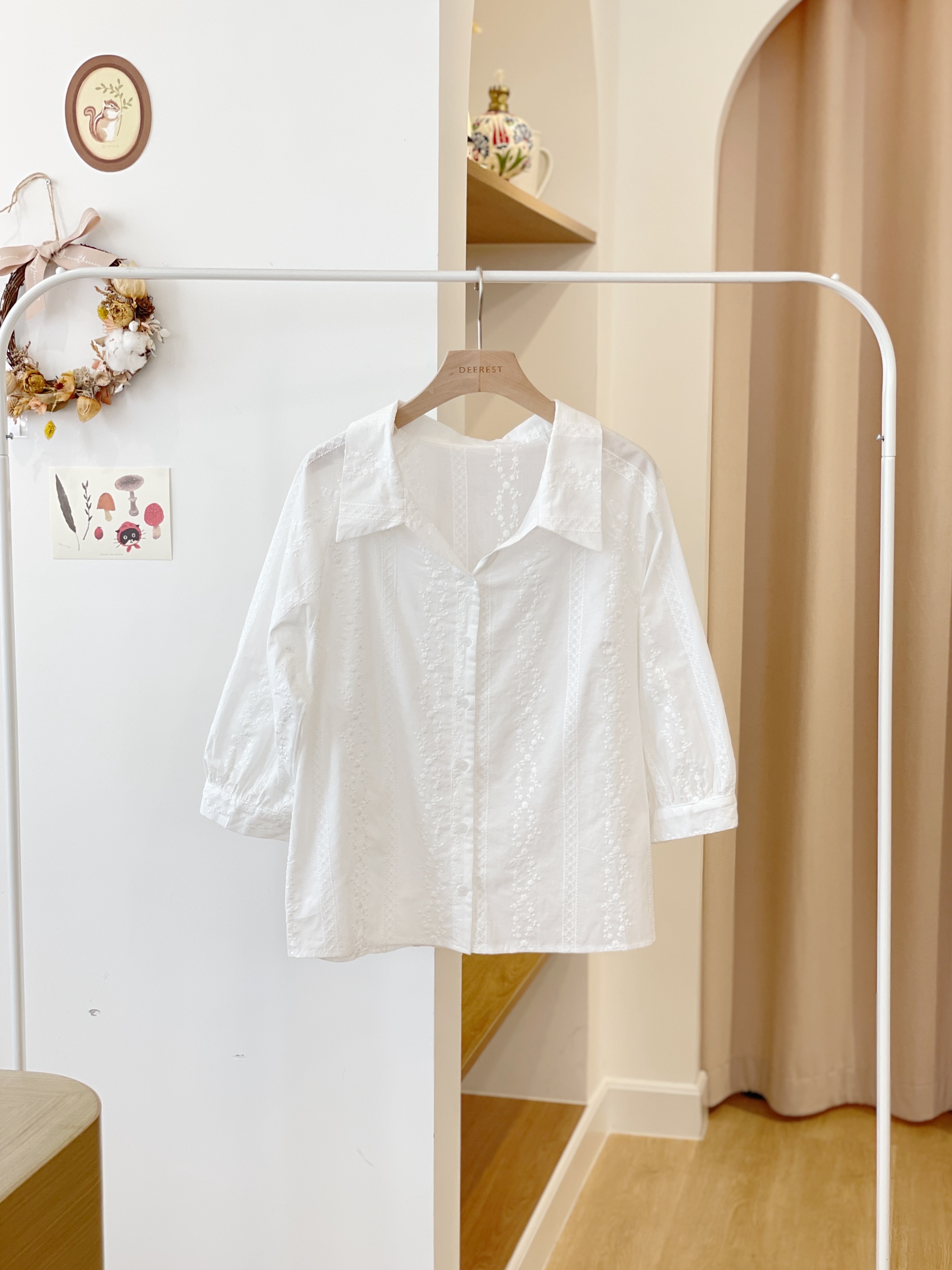 JK186 Junie Embroderie Shirt