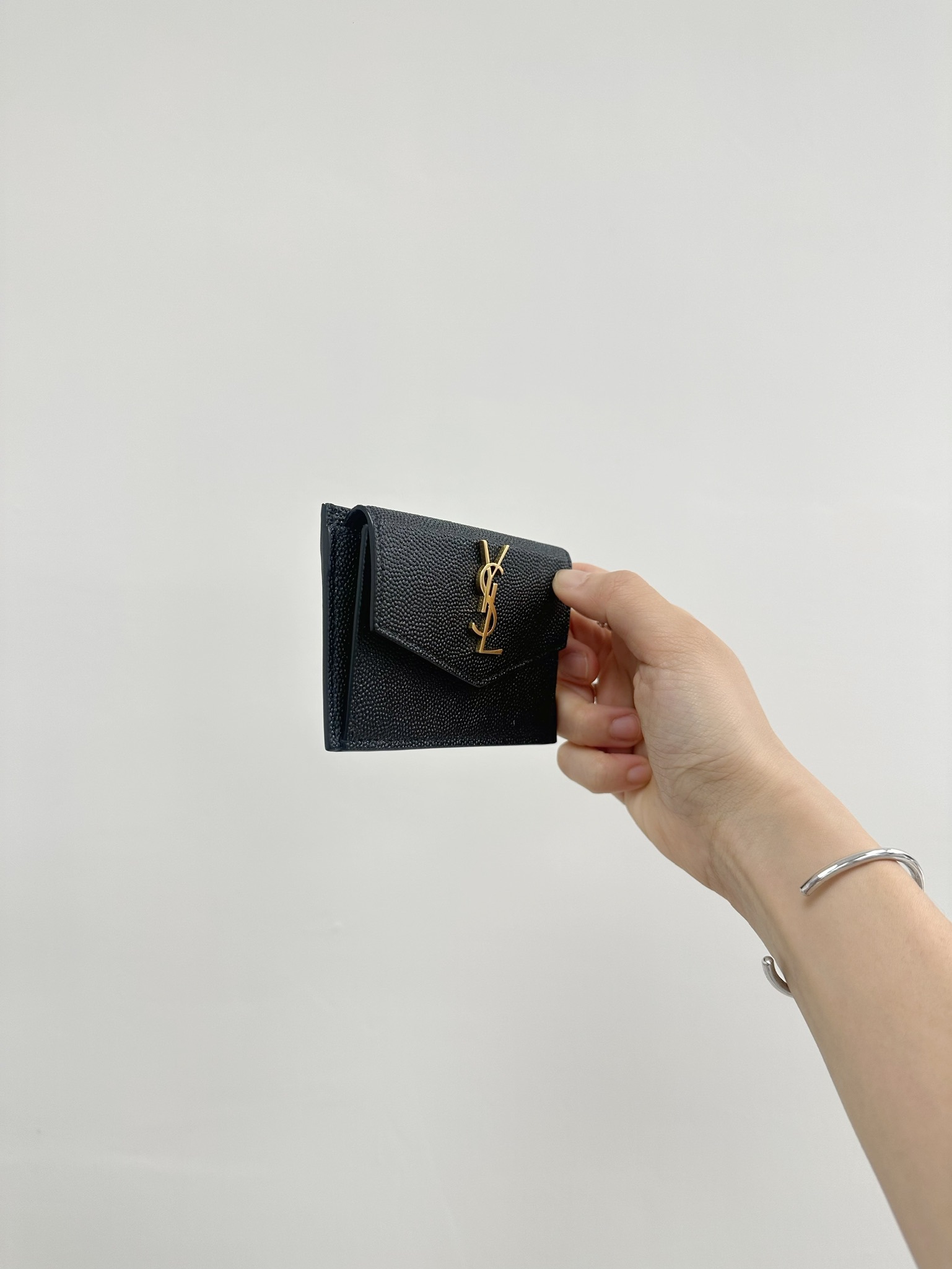 YSL Uptown Flap Card Case