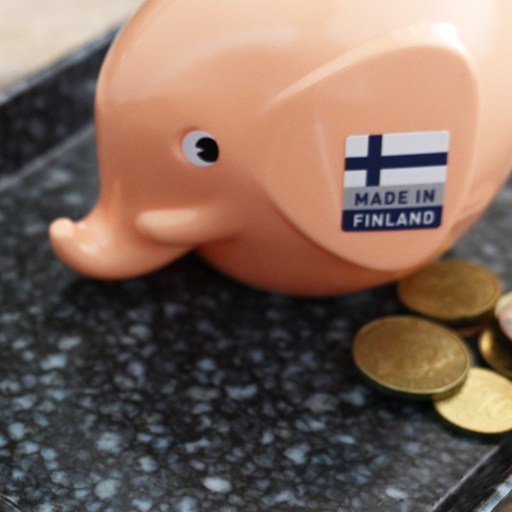 北歐存錢筒 備用鑰匙